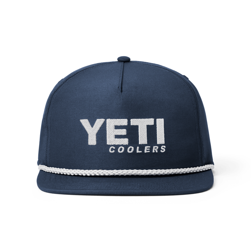 YETI Coolers Mid Pro Flat Brim Rope Hat